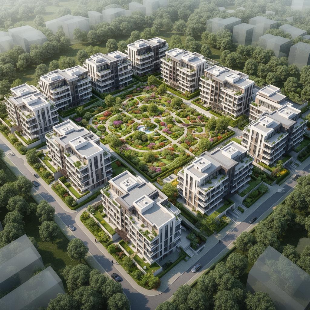 Aerial and Masterplan